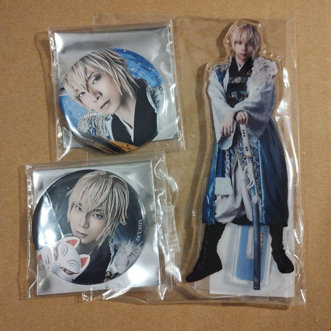 Amazon.co.jp: イケメン戦国 戦ステ 上杉謙信 橘龍丸 アクスタ、缶